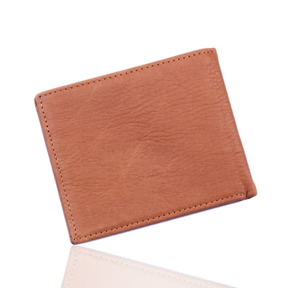 Scorpion Leather Bifold Wallet for Men - Picture 2 of 5